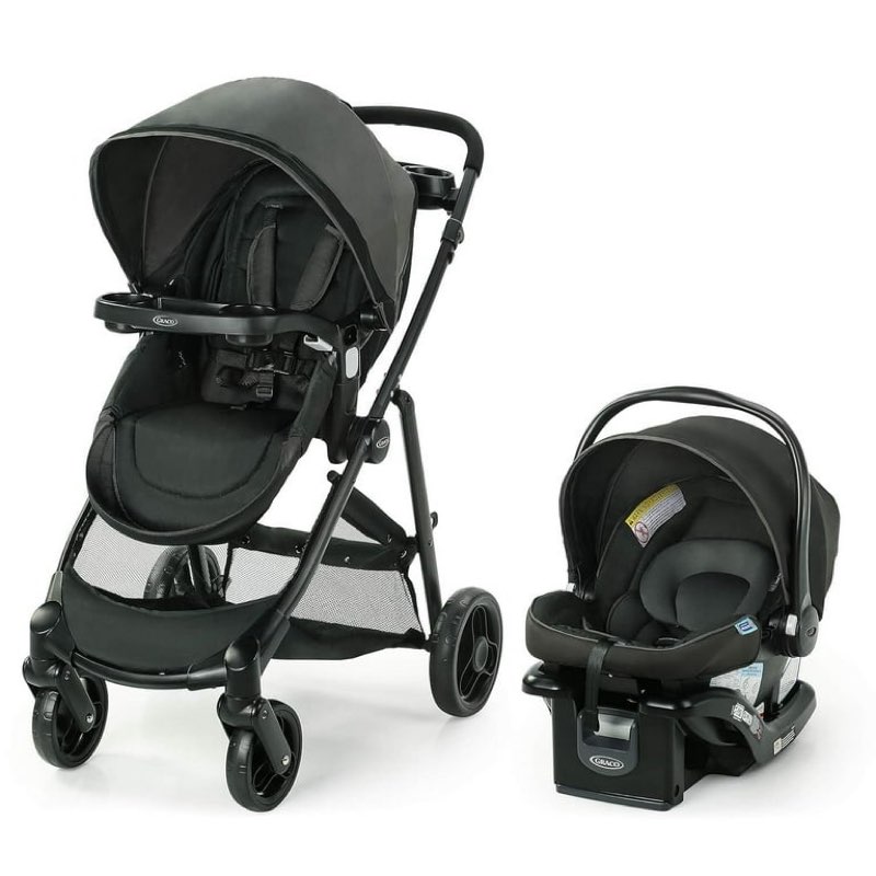Graco Modes Element Travel System, Canter Stroller + Car Seat Canter