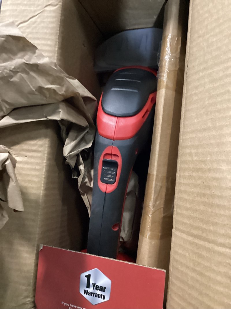 Condition photo showing Good Condition for heinpro cordless hedge trimmer compatible with milwaukee m18 battery (battery not included), electric hedge trimmer cordless grass trimmers, bush trimmers grass shears handheld for yard,garden