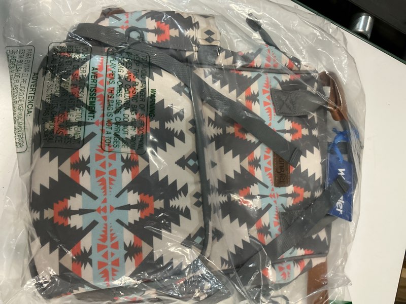 Condition photo showing New/Like New for Wrangler Callie Diaper Bag Backpack with Stroller Straps Multifunction Baby Travel Bag WG2210-9110GY Angel Grey