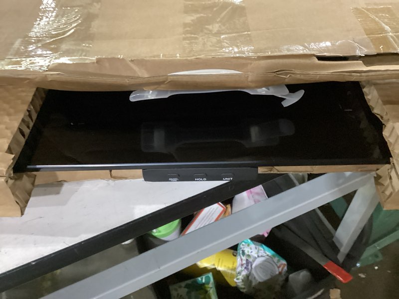 Condition photo showing Good Condition for dog scale, 220lb max / 0.02lb accuracy pet scale, 25.6" x 17.7" wide platform dog scales for large breed, built-in smart hold & tare function, 3 aaa batteries included