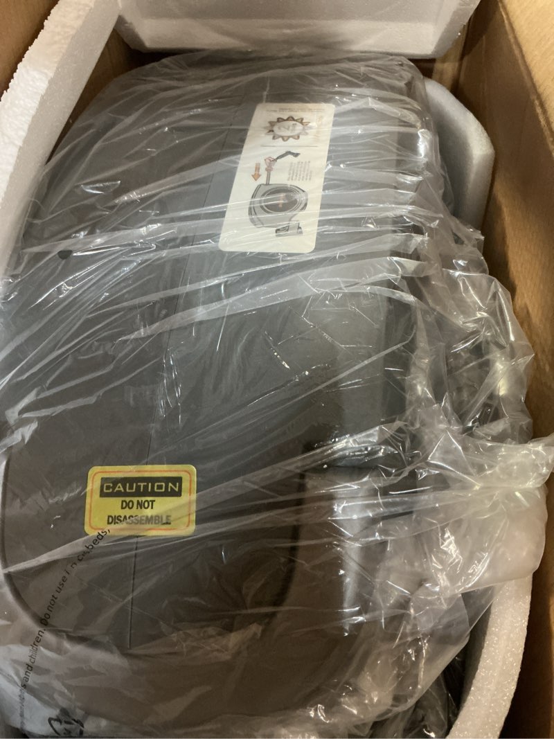 Condition photo showing Good Condition for glahoden retractable garden hose reel 5/8 in x 100 ft metal bracket, 2025 upgraded dual ratchet lock uv & freeze protection brass seal slow retraction anti-tangle hose 180°swivel 5/8" 100ft