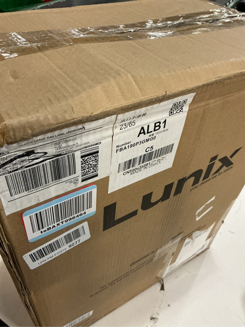 Condition photo showing Good Condition for Lunix LX17 Infrared Sauna Blanket, Portable Sauna Bag for Relaxation, Detox & Stress Relief, Adjustable Heat 77–176°F, Far Infrared Blanket with Pillow, Wrap & Hot Cold Gel Pack – Jet Black