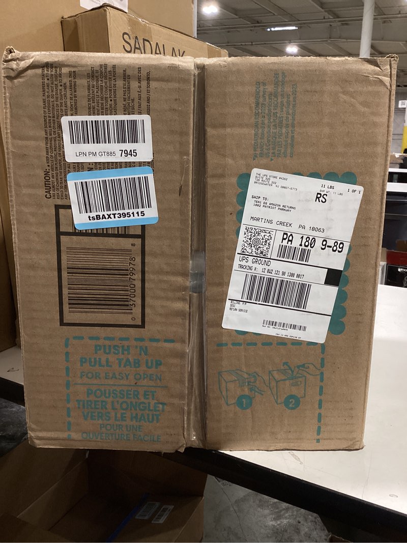 Condition photo showing Good Condition for pampers swaddlers diapers, size 1 (8-14 lbs), 198 count, absorbent, keeps baby dry and comfortable, skin safe disposable baby diaper (packaging may vary)