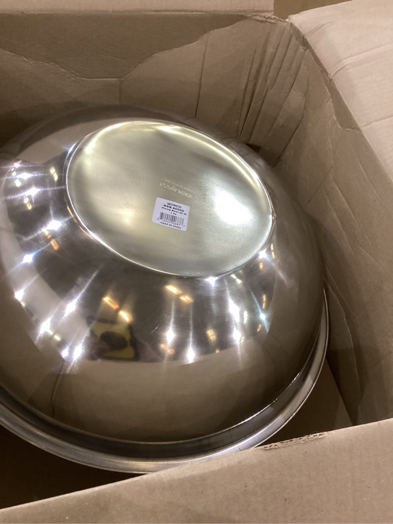 Condition photo showing Good Condition for Winco MXB-2000Q Mixing Bowl, 20-Quart 20 Quart Economy