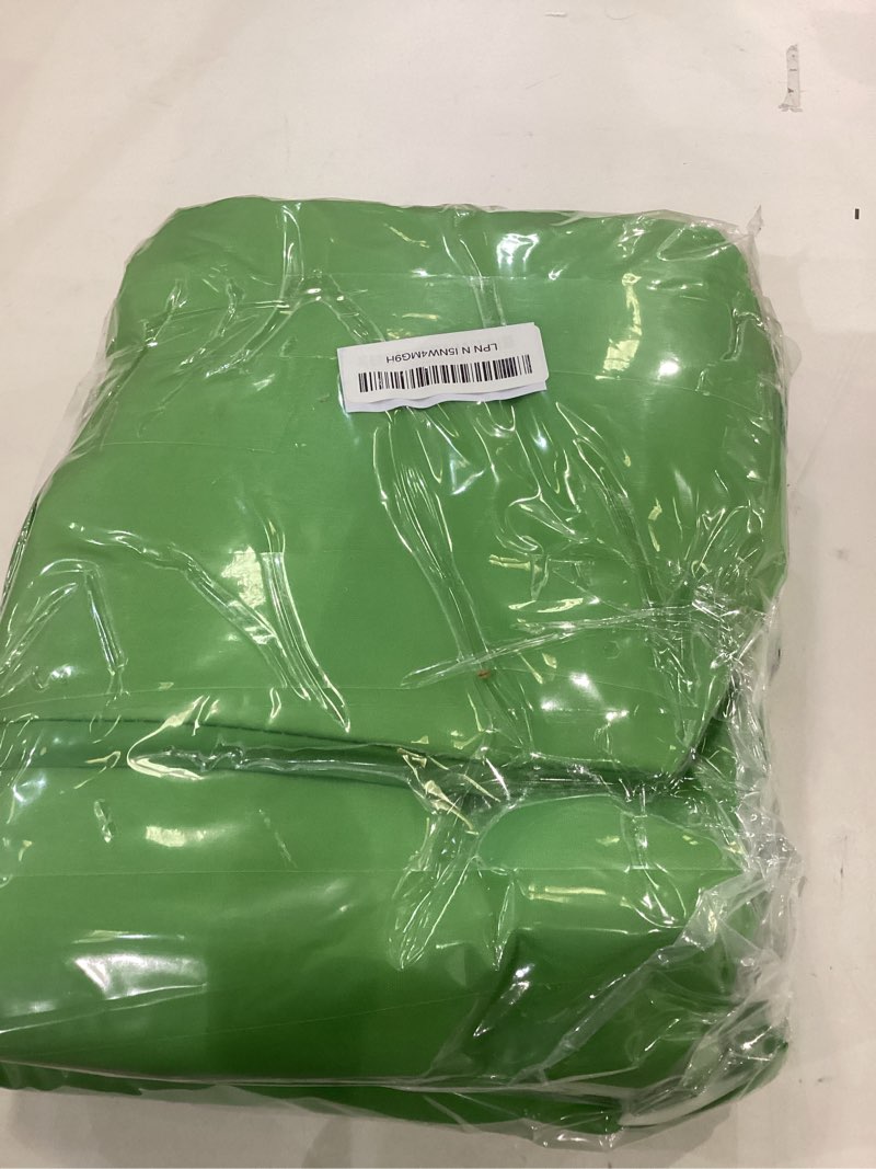 Condition photo showing Good Condition for 2 Pcs Large Plant Pot Covers for Winter Potted Plant Freeze Protection Cover Frost Jacket with Zipper Drawstring to Keep Outdoor Plants Flowers Shrubs Trees Warm (25.6" D x 19.7" H - Green) 25.6"D x 19.7"H - Green