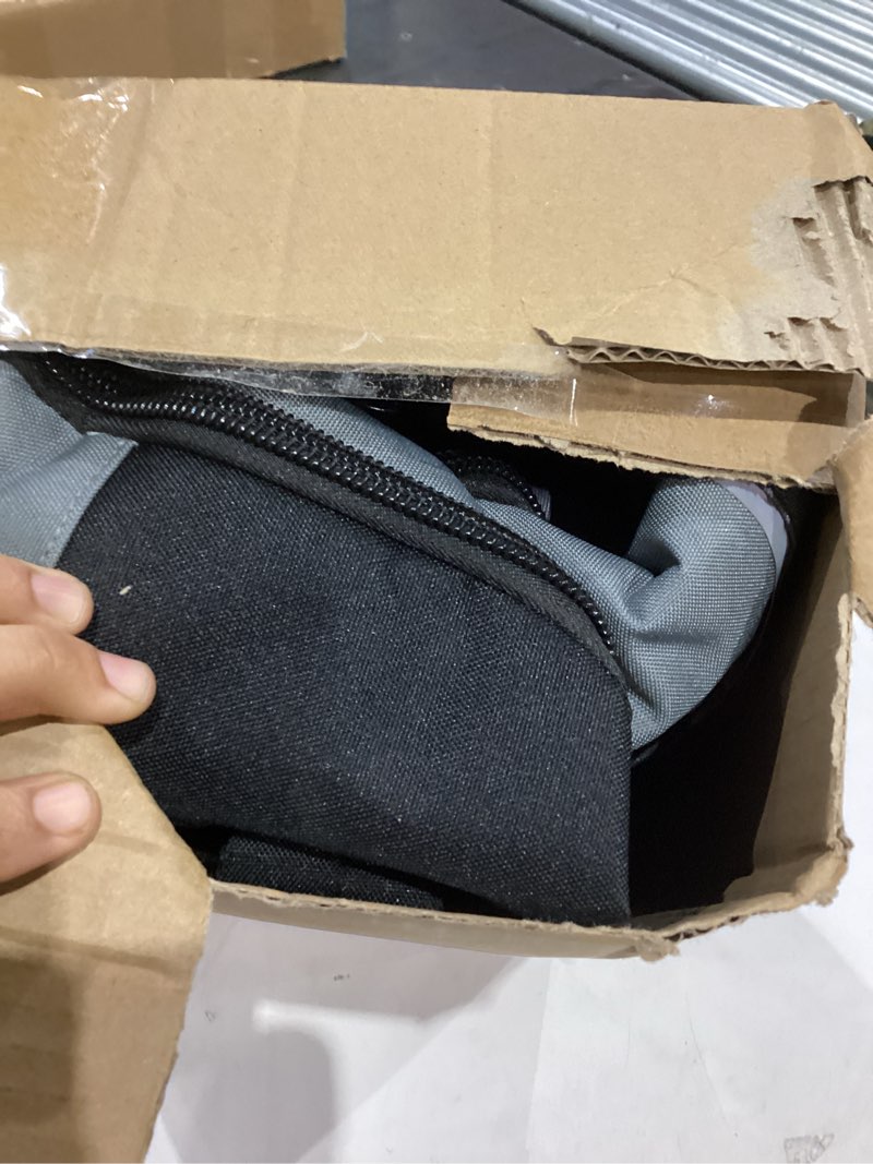 Condition photo showing Good Condition for Car Seat Travel Bag for Airplane – Waterproof Heavy Duty Carseat Backpack for Gate Check or Airport Travel – Fits Infant, Convertible & Booster Seats, Dark Grey Gray Travel