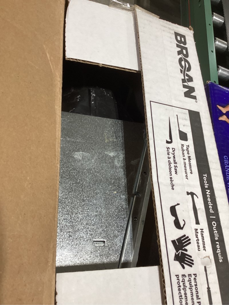 Broan-NuTone AR110LKVV SurfaceShield Vital Vio Powered Exhaust Vent LED White Light & Violet Light, 