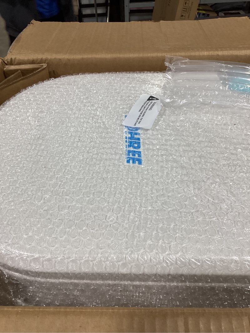 Condition photo showing New/Like New for kohree 6.34 gal portable toilet for adults: large camping toilet with detachable waste tank - odorless leak-proof boat porta potty with paper & detergent collection for home use, camper, rv travel