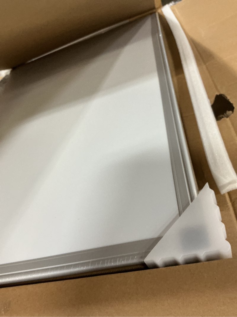 Condition photo showing As Is for amazon basics file folders with tabs for filing, 1/3-cut tab, assorted positions, 8.5x11 inches, letter size, manila, pack of 100 manila letter