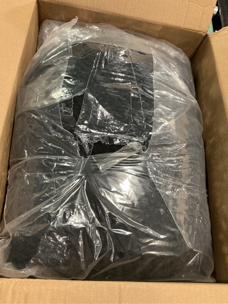 Condition photo showing Good Condition for PHF Ultra Soft Waffle Weave Comforter Set Queen Size, 3 Pieces Lightweight Breathable Comfy Bedding Set, Comfy Textured 1 Comforter with 2 Pillow Shams, Black Queen Black