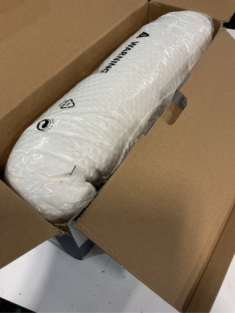 Condition photo showing Good Condition for Osteo Cervical Pillow for Neck Pain Relief, Hollow Design Odorless Memory Foam Pillows with Cooling Case, Adjustable Orthopedic Bed Pillow for Sleeping, Support for Side Back Sleepers Queen(25.5*16.5*5.2/4.1 inches) White