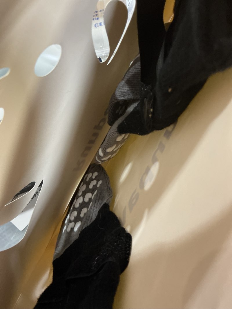 Condition photo showing Good Condition for Non-Slip Dog Socks Prevent Licking Paws,Grippy Socks for Senior Dog Walk on Hardwood Floor,Paw Protectors,Black 2 Pairs,XL Black XL