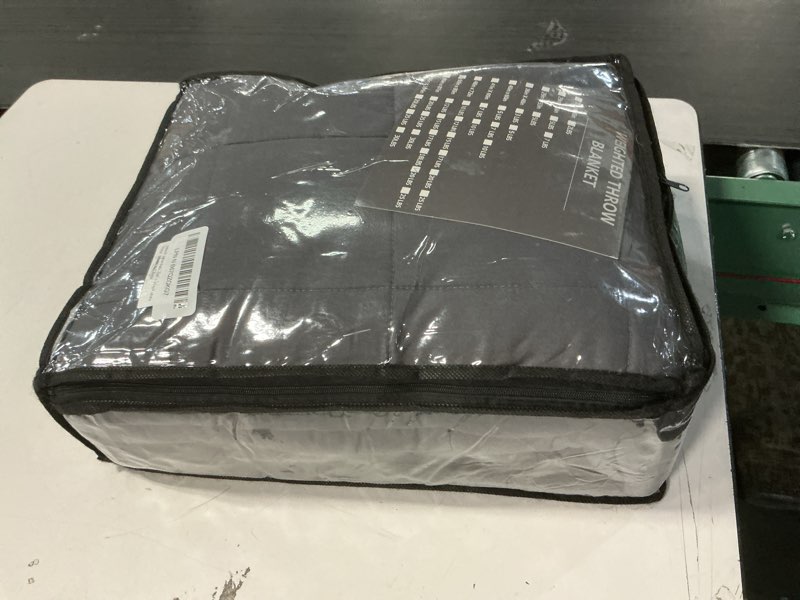 Condition photo showing Good Condition for yescool Weighted Blanket for Adults (20 lbs, 60” x 80”, Grey) Cooling Heavy Blanket for Sleeping Perfect for 190-210 lbs, Queen Size Breathable Blanket with Premium Glass Bead, Machine Washable Grey 60X80-20 lbs