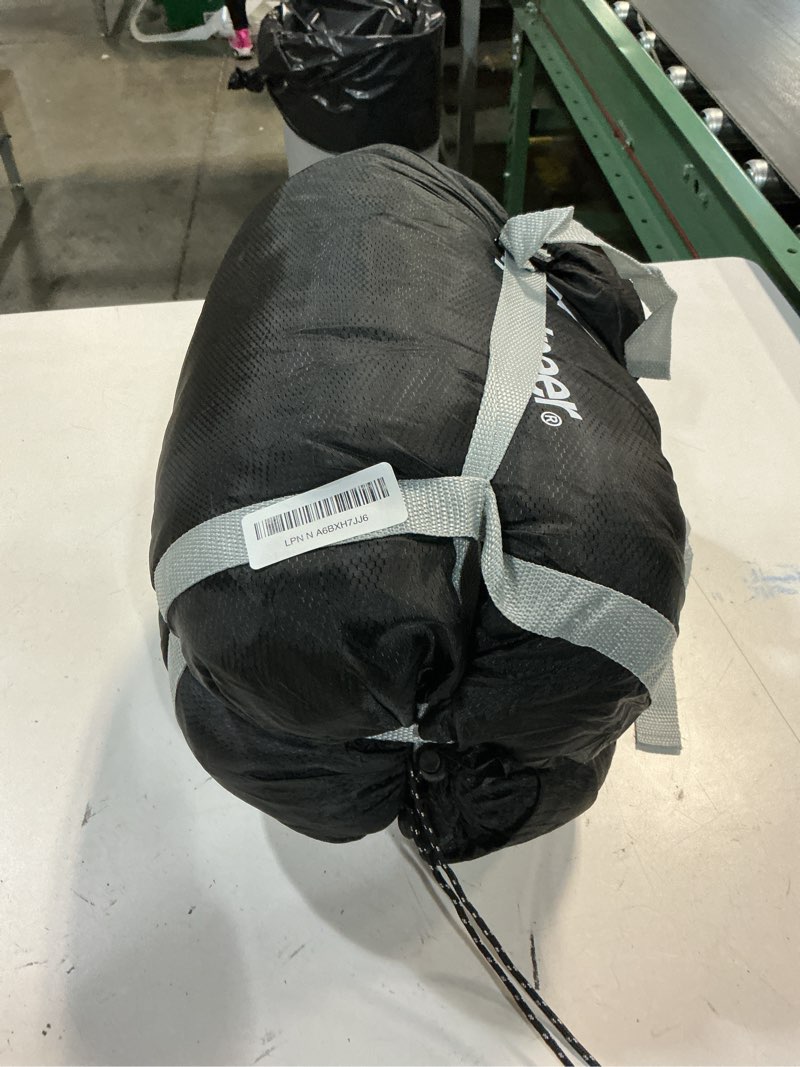 Condition photo showing Good Condition for Sportneer 0 Degree Wearable Sleeping Bag for Adults & Kids – Walkable with Arm Zippers, Waterproof & Warm, Compact for Camping, Stadiums, Travel, Backpacking & Car Use 87''Long 32-65? Black