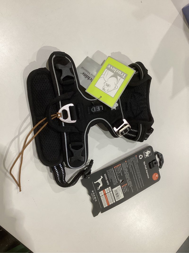 Condition photo showing Good Condition for TRUE LOVE Dog Harness No Pull Nylon Reflective Pet Harness Adjustable Comfortable Control Step-in Brilliant Colors Truelove TLH56512 M Brown
