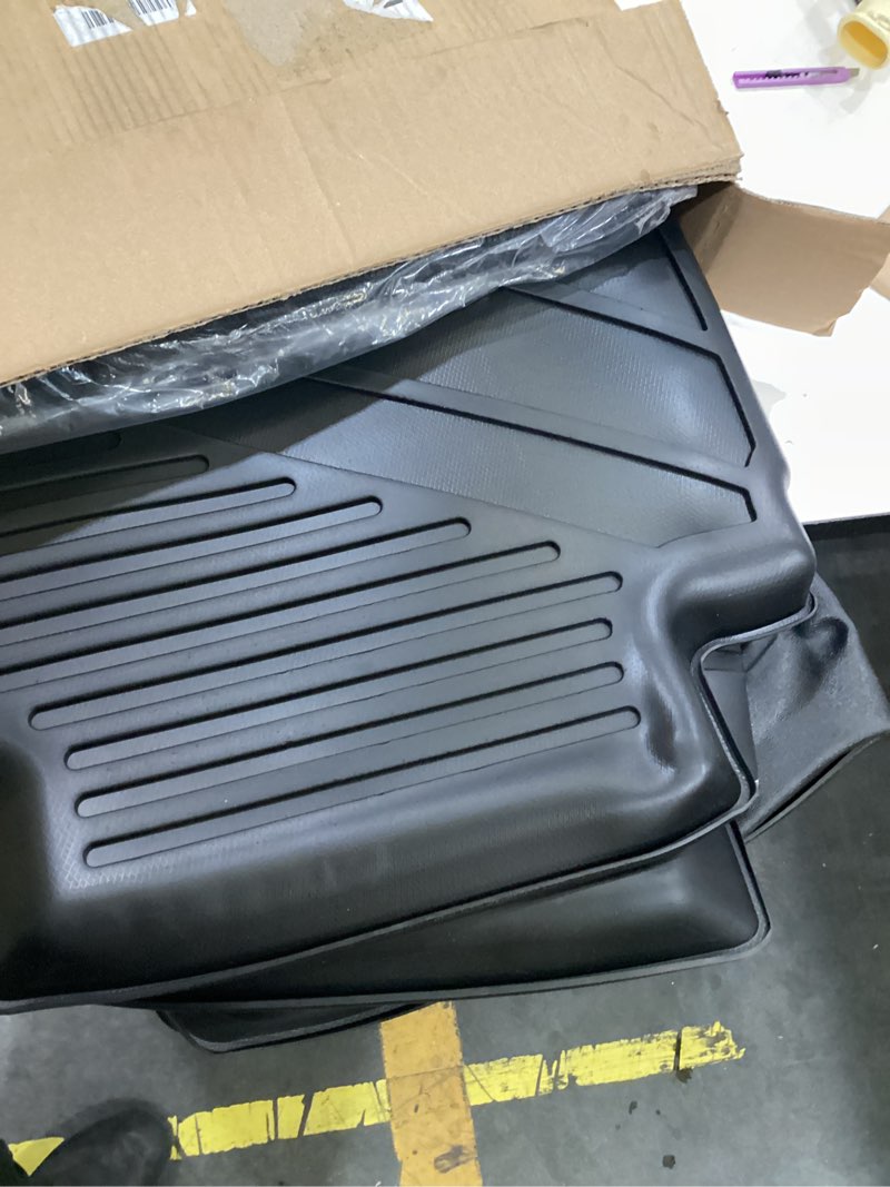 Condition photo showing As Is for lasfit floor mats for subaru outback 2026, all weather tpe custom