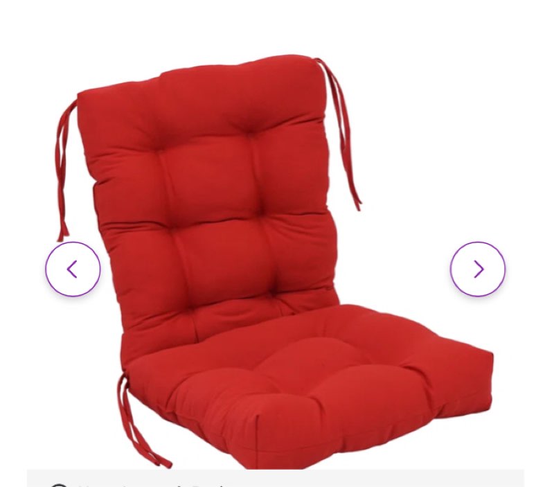 Outdoor 4.5' Seat / Back Cushion set of 2