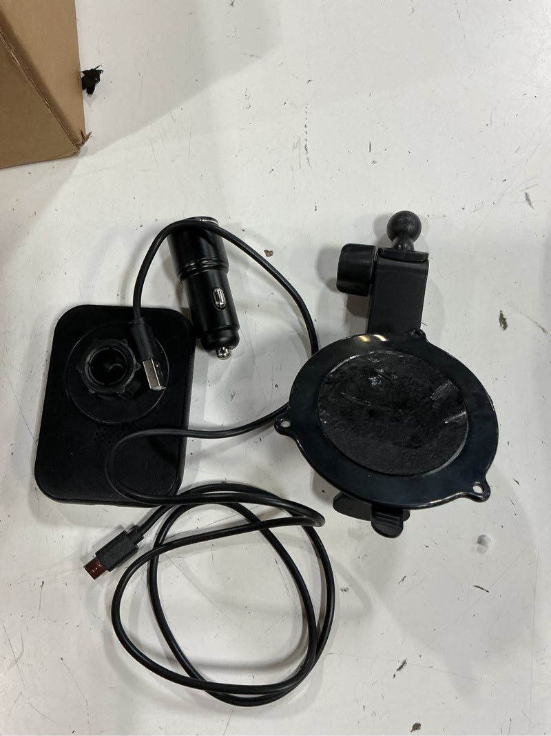 Condition photo showing As Is for magjieyx for magsafe car mount charger, (38w fast charging adapter max) magnetic wireless charging phone holder fits iphone 16/15/14/13/12 pro max plus/magsafe case on dash/windshield/air vent/desk