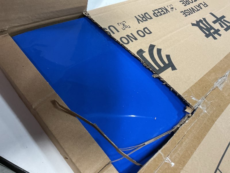 Condition photo showing Good Condition for sticky mat tacky adhesive pads 300 sheets, 30 sheets/pack, 18'' x 24''/ 45 x 60 cm, thickened cleaning mats for shoes, construction, cleanroom, laboratories, hospitals, dogs, pets, home- blue 18 x 24 inch / 45 x 60 cm blue