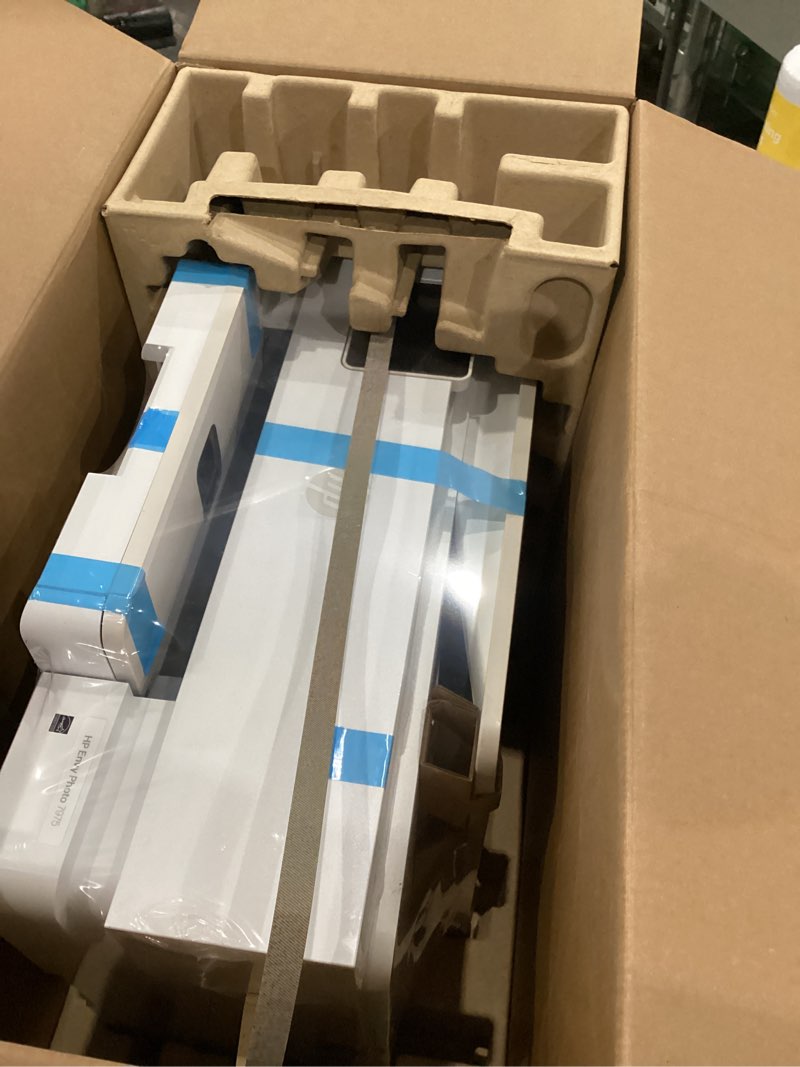 Condition photo showing Good Condition for hp envy photo 7975 wireless color inkjet photo printer, print, scan, copy, easy setup, mobile printing, best-for-home, 3 month trial of instant ink included, ai-enabled (b63k3a) new version
