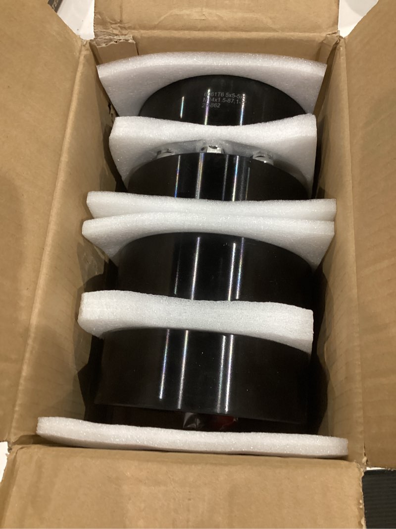Condition photo showing Good Condition for yizbap 5x5 wheel spacers for wrangler jl grand cherokee wk2 gladiator jt durango, 2 inch 5x127 wheel spacers 87.1mm hub bore with 14x1.5 thread pitch 5x5 to 5x5
