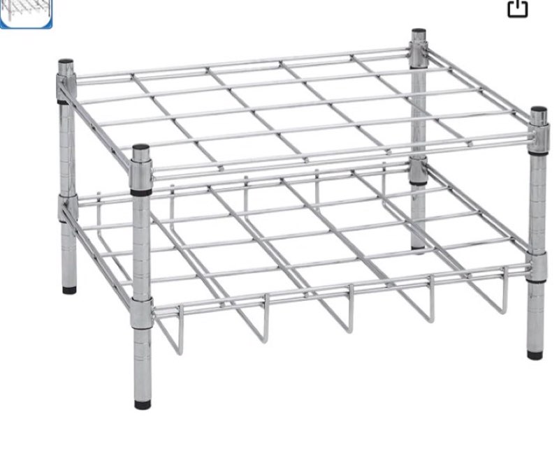 Drive Medical Oxygen Cylinder Rack for E/D/C/M9 Cylinders, Chrome, 28 Chrome 28