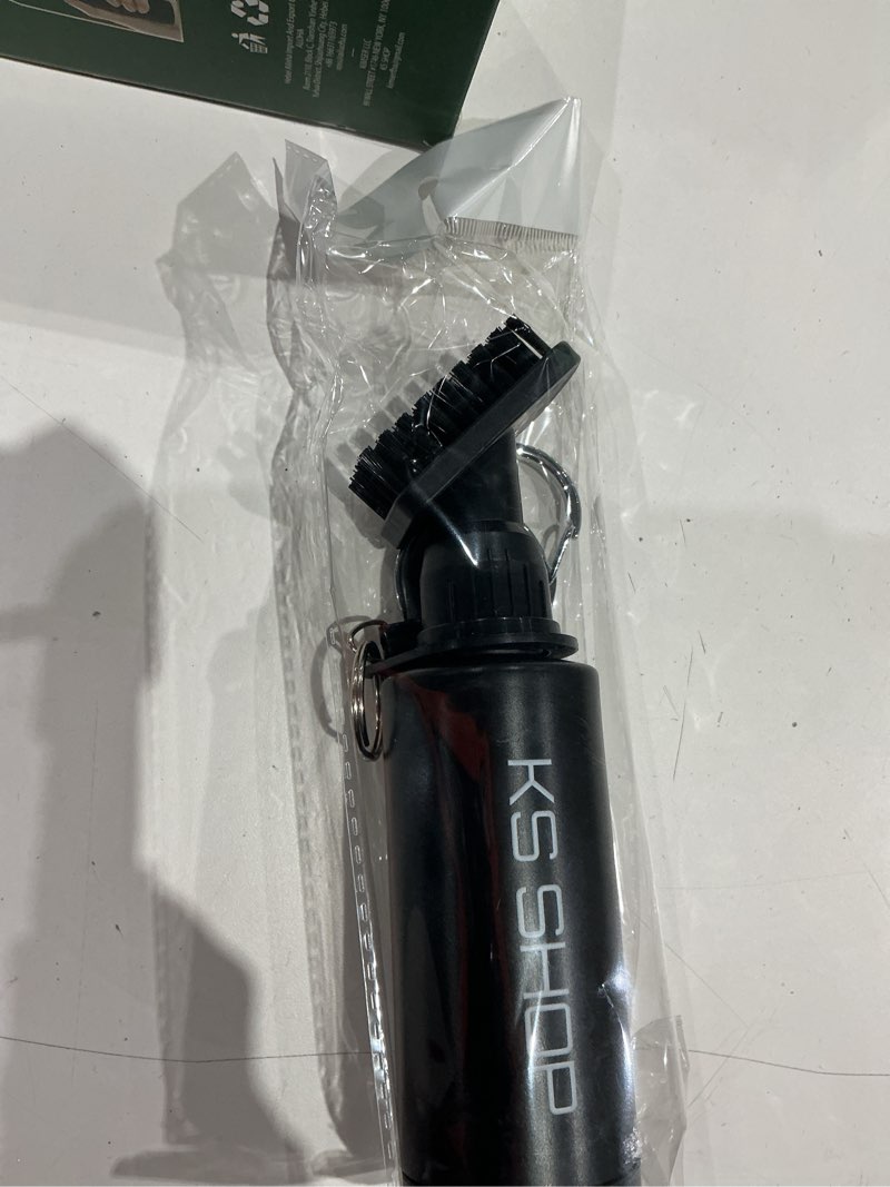 Condition photo showing Good Condition for golf club brush cleaner - water bottle 7.5 inches holds 4 ounces of water - 45cm retractable clip - club cleaner - essentials golf accessories for men and women
