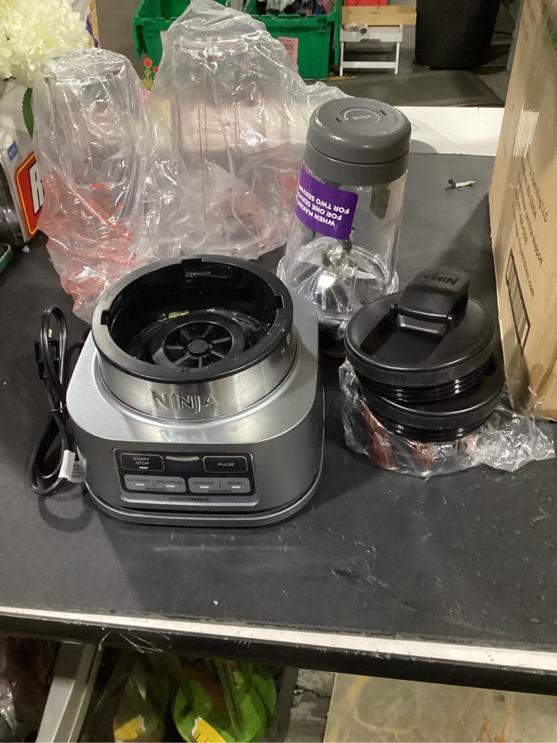 Condition photo showing As Is for ninja twisti high-speed blender duomodel: ss151 30
