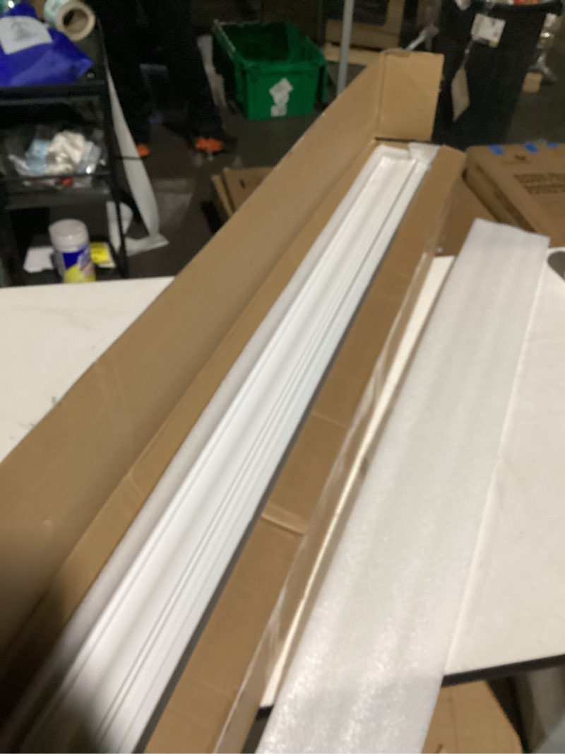 Condition photo showing Good Condition for Ceiling Crown Molding Trim, 10 Pack High Impact Polystyrene Decorative Ceiling Moulding, 47 Ft Total Length (56.7x2.8in,White) JC80