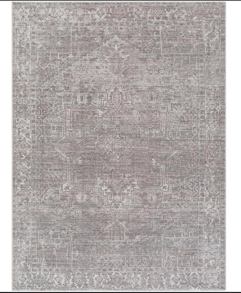 Galey Alix x  Collins Avenue VII Vintage Medallion Area Rug, 5'2 in. x 7' (5' x 7'), Olive