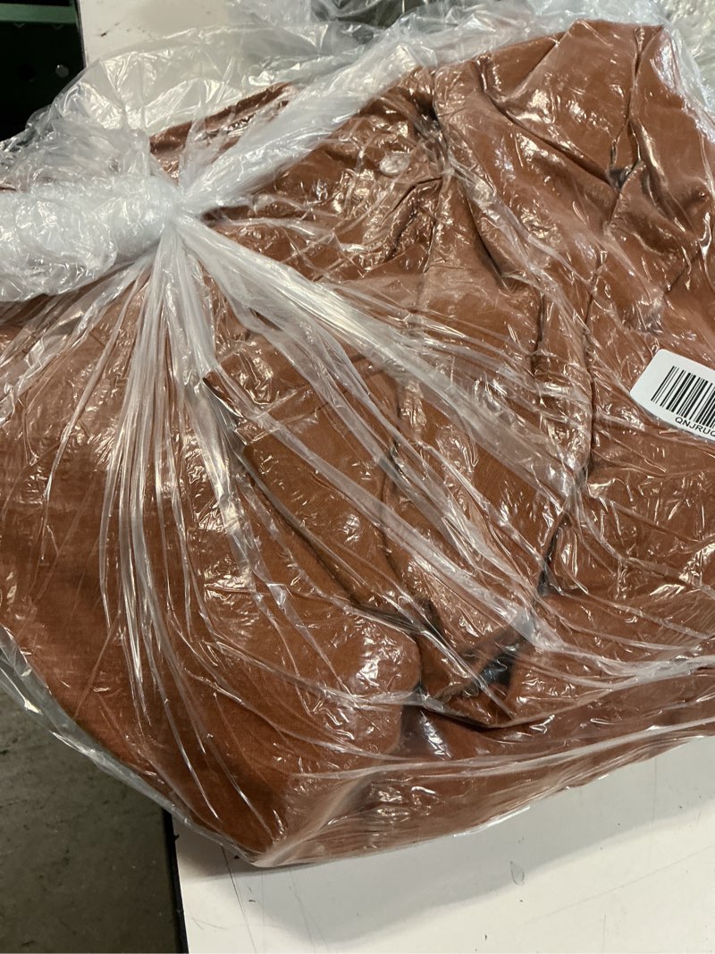 Condition photo showing Good Condition for european linen duvet cover set, king/cal king, terracotta