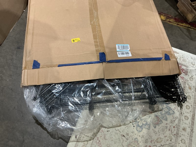 Condition photo showing Good Condition for 10 panels decorative garden fence - 32 in (h) x 23.6 ft (l) no dig dog fence outdoor for yard, rustproof tall garden fencecing panels, animal barrier suitable for yard border, patio, and outdoor use 10 pack - 32 in (h) x 23.6 ft (l)