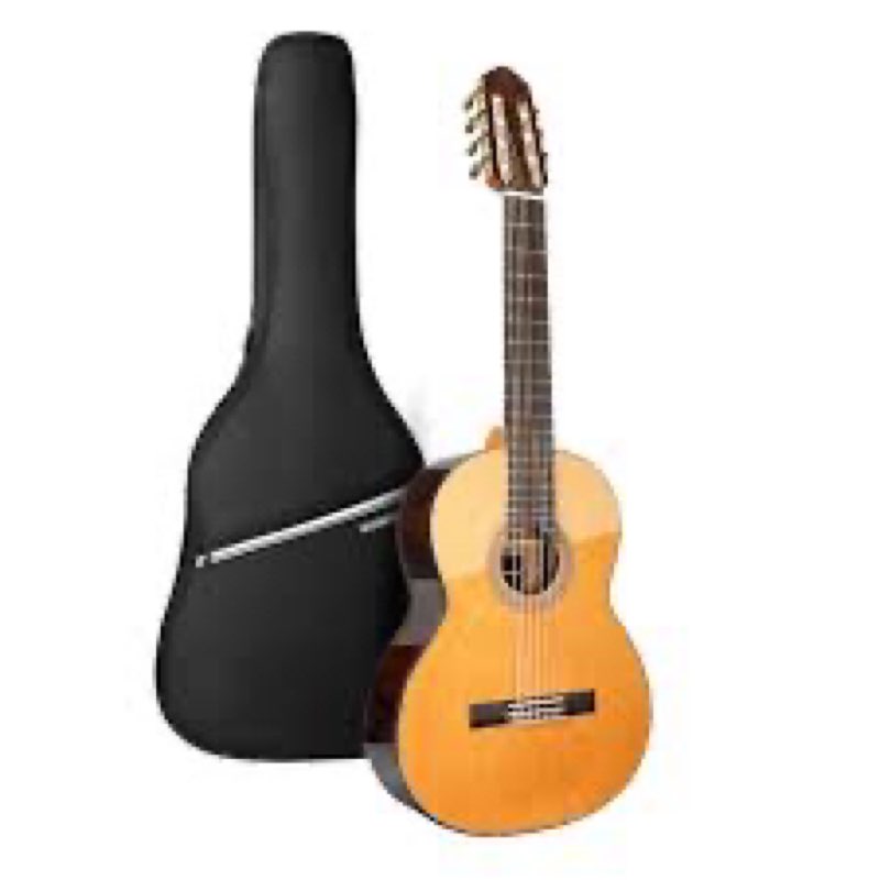 WISHMADE 7-String Classical Guitar | Full Size Nylon Strings Guitar for Adults | Guitar with Gig bag