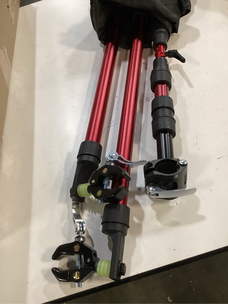 Condition photo showing Good Condition for bike trailer hitch connector for portable folding wagon - bicycle trailer for collapsible cart, steel garden wagon - sports, grocery, shopping, camping