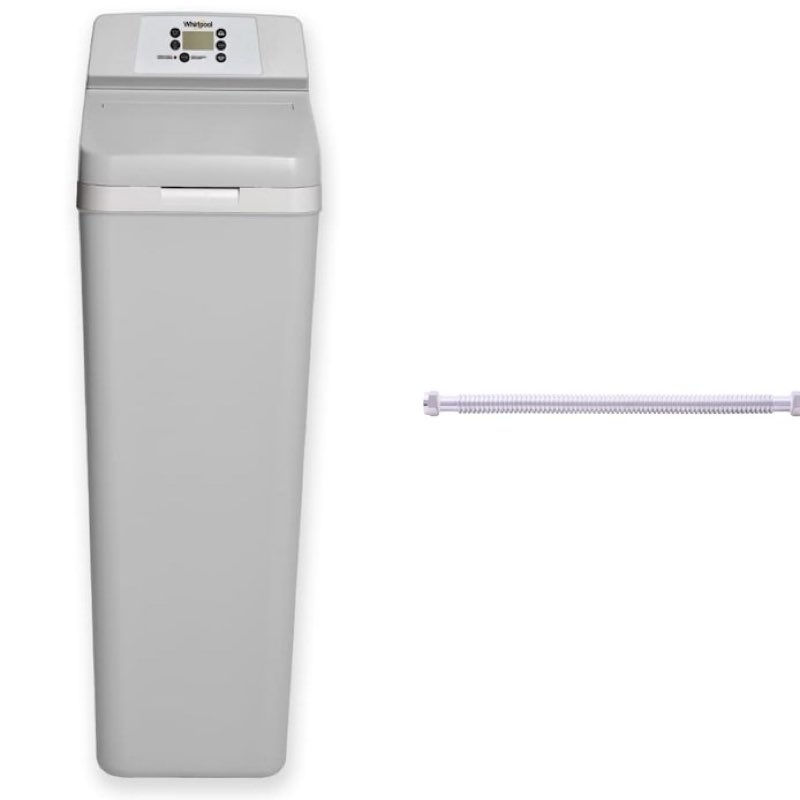whirlpool 33000 -grain water softener for hard water and iron reduction