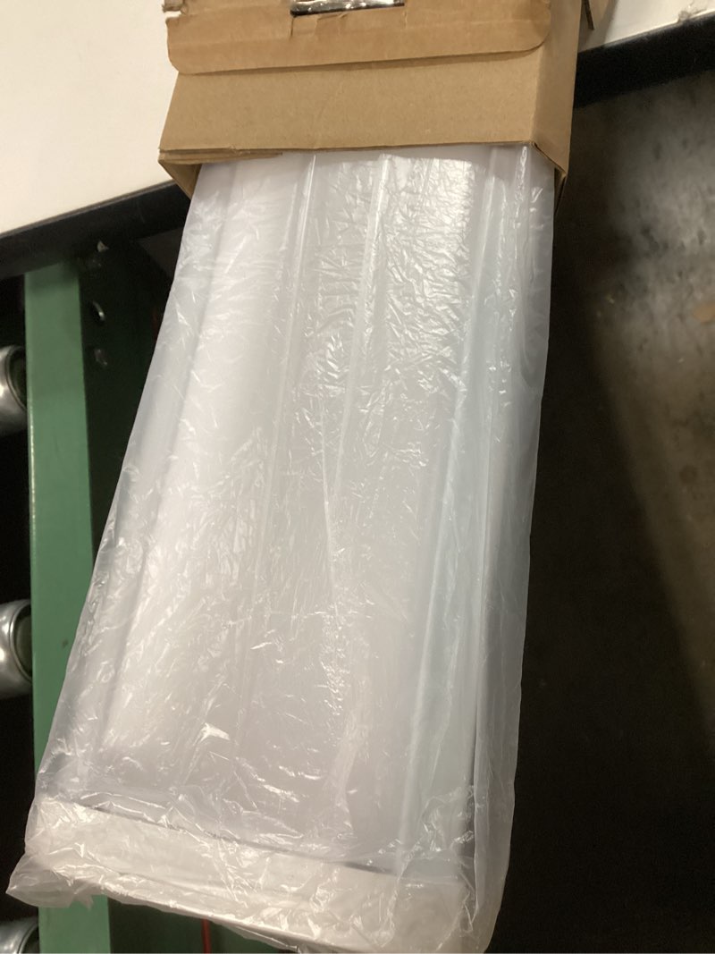 Condition photo showing Good Condition for 4FT LED Flush Mount Wraparound Light, with 3 Wattages/3 Lumens/3 CCT Selectable, 55W/65W/75W, 5500lm/6500lm/7500lm, 3000K/4000K/5000K, 4 Foot LED Wraparound Light Fixture for Garage, Office, ETL 3000K/4000K/5000K 4FT 5.3IN - 55W/65W/75W