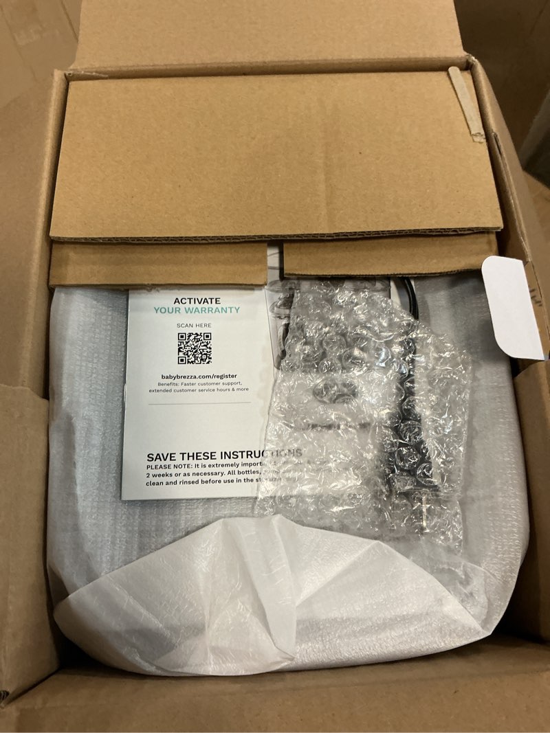 Condition photo showing Good Condition for baby brezza bottle sterilizer and dryer advanced – 33% faster - largest capacity steam sanitizer - universal sterilization machine for all bottles + pump parts - hepa air filter, charcoal