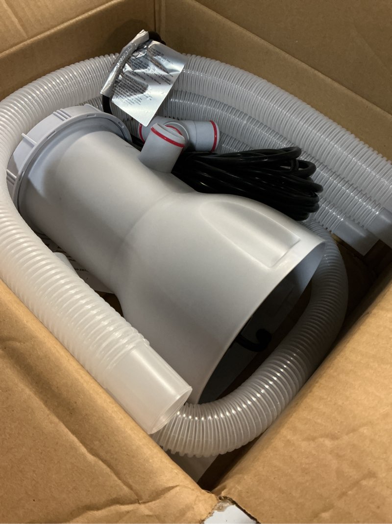 Condition photo showing Good Condition for above ground pool filter pump, 800 gallons flow rate pool pumps cartridge pools filters pumps for high-efficiency water clean & debris filtration, 800 gph swimming pool pumps above ground