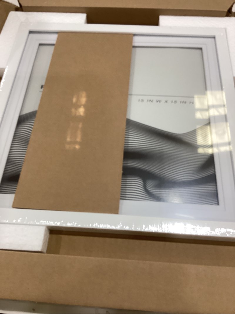 Condition photo showing Good Condition for MCS Single Matte Record Album Frame, 15x15 Record Frame, White Frame to Display One LP Vinyl Record Jacket (1-Pack) White 15 x 15 in Single Matte
