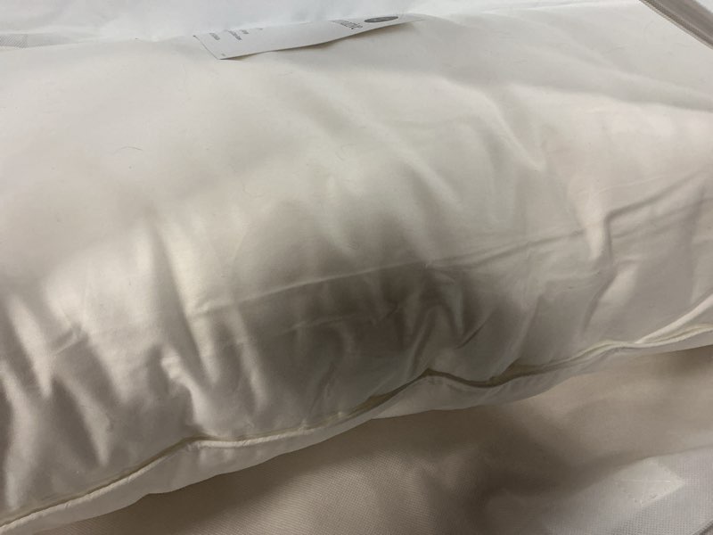 Condition photo showing Good Condition for premium down alternative pillow, king, medium/firm