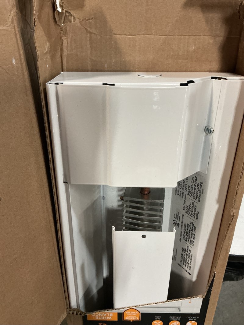 Condition photo showing As Is for Cadet F Series 4-foot Electric Baseboard Heater  White