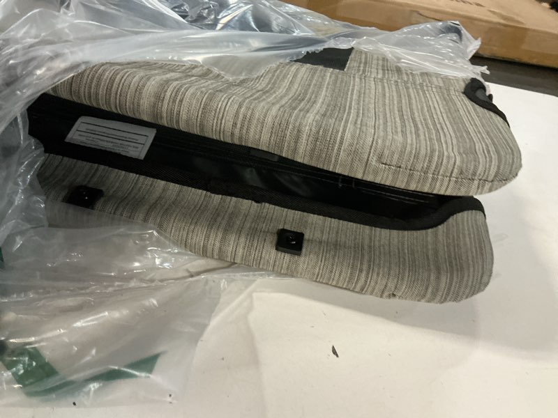 Condition photo showing As Is for Lifestyle Pet Cot Elevated Bed, No Assembly Required, Premium Tear Resistant Cooling Mesh, Indoor & Outdoor, Lightweight & Portable, 3 Models, 2 Colors Cloud 30.0"L x 20.0"W x 5.6"Th