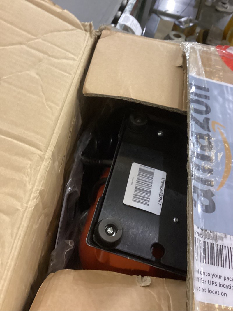 Condition photo showing As Is for VEVOR Bench Grinder, 6-inch Single Speed Bench Grinder, 3450RPM High-Speed Table Grinders with 250W 2.1A 1/3Hp Induction Motor, 36/60-Grit Grinding Wheels & LED Work Light for Fast Sharpening Grinding 6 inch-250W(Upgrade)