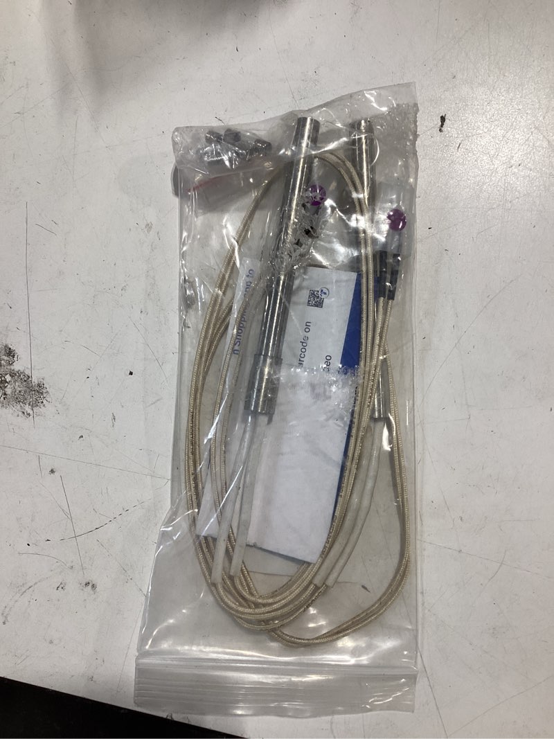 Condition photo showing As Is for yaoawe 2 pack hot rod igniter kit replacement for pit boss, pellet grill igniter rod heating element compatible with pitboss, for traeger & camp chef grill, with 2 fuses pb igniter