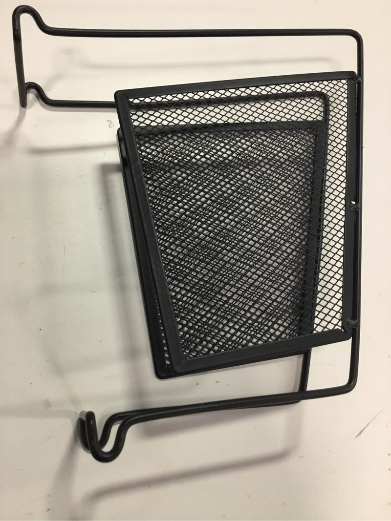 Yosoo 1Pcs Hanging Desk Organizer, Carbon Steel, Hanging Desk Side Storage Holder for Office, Adjustable Carbon Steel Under Desk Organizer with Adjustable Compartments Yosoogg482tmzh3-12 Similar to the photo