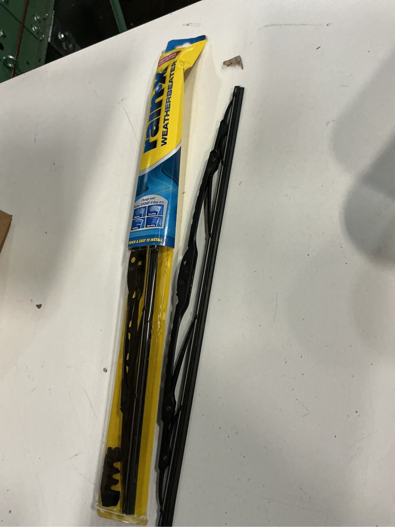 Condition photo showing As Is for Rain-X 820153 WeatherBeater Wiper Blades, 19" Windshield Wipers (Pack Of 2), Automotive Replacement Windshield Wiper Blades That Meet Or Exceed OEM Quality And Durability Standards 19" Pack of 2