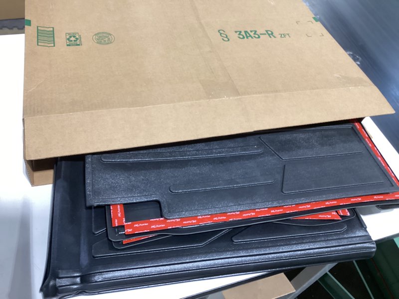 Condition photo showing Good Condition for cargo liner with backrest mats compatible with 2020-2025 mercedes benz gle class 5 passenger (not fit coupe), all weather tpe cargo cover protector fit for mercedes benz gle accessories cargo mat + backrest mat