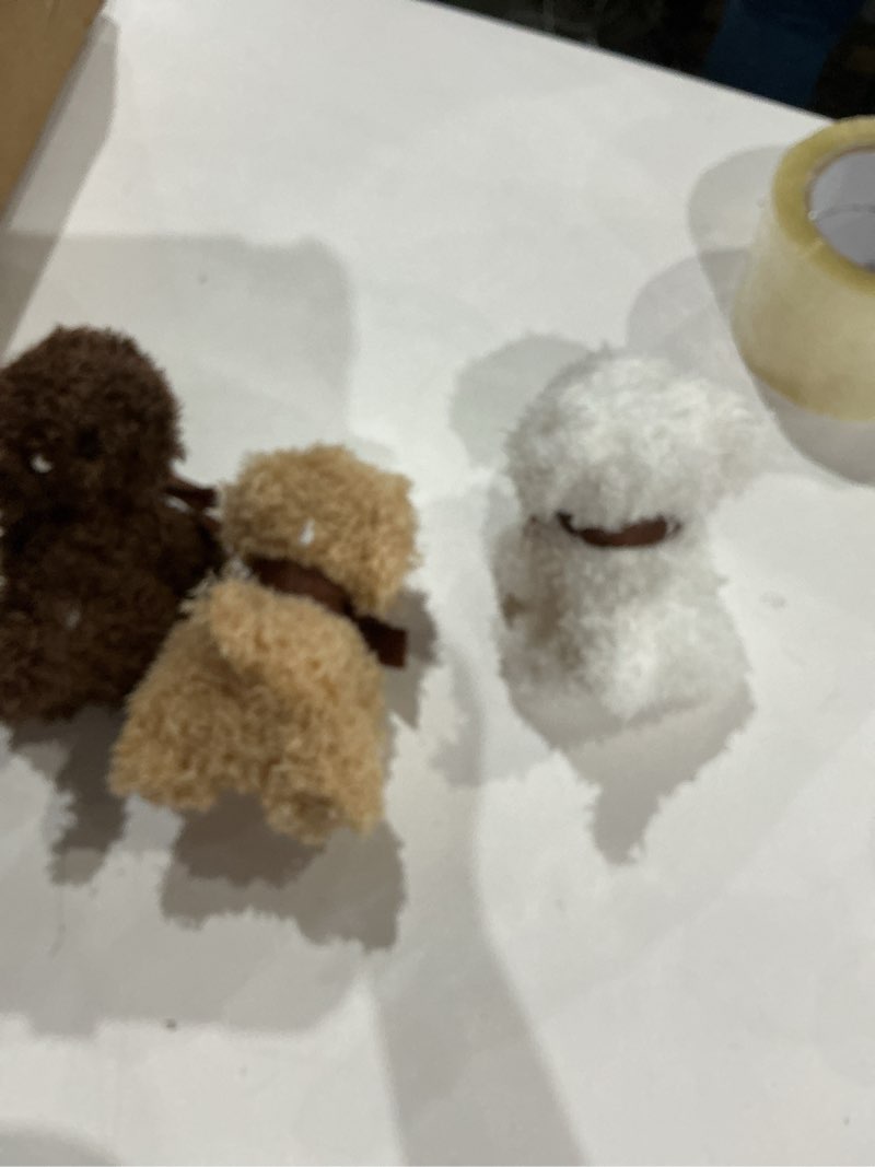 Condition photo showing Good Condition for liliful 40 pcs 5 inches valentines mini plush dogs small stuffed dog bulk plush toy adopt a dog party favors stuffed animal puppy for gift bag fillers back to school party favor gift carnival prize
