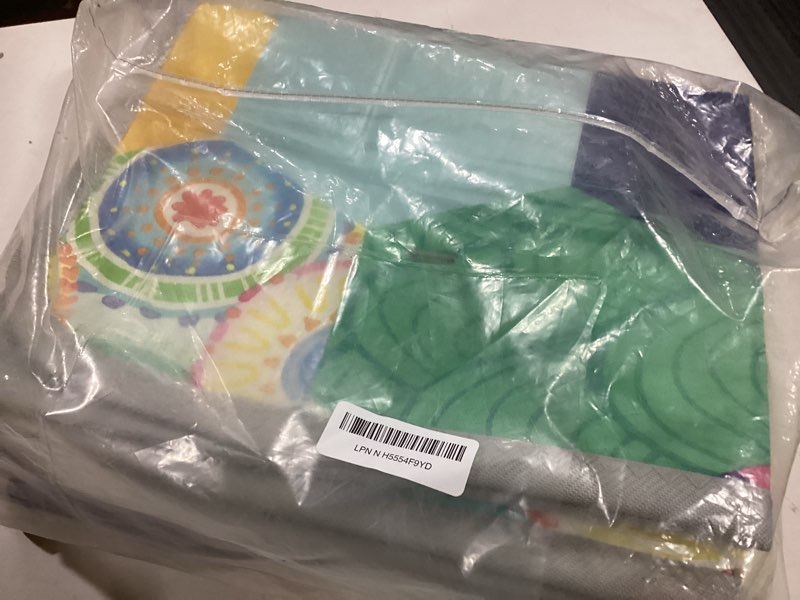 infantino foldable soft foam play mat, baby play mat for tummy time & floor play, lightweight, easy 