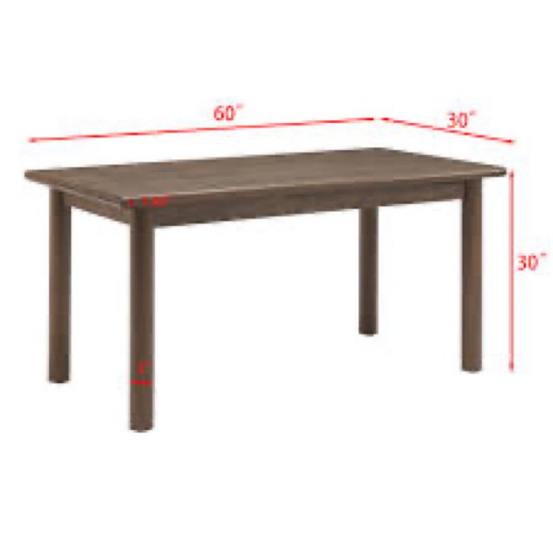 6 - person dining set (dining table)